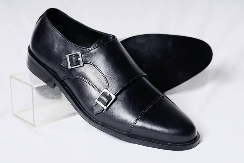 Mens leather party shoe - Image 2