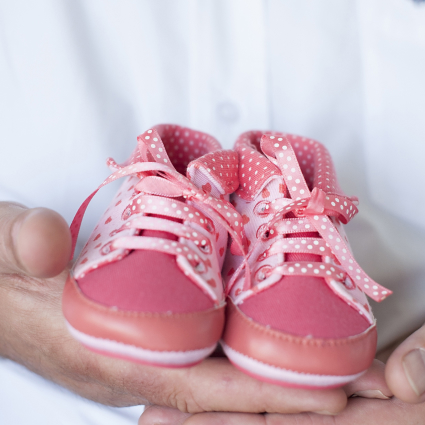 Pink Baby Shoes