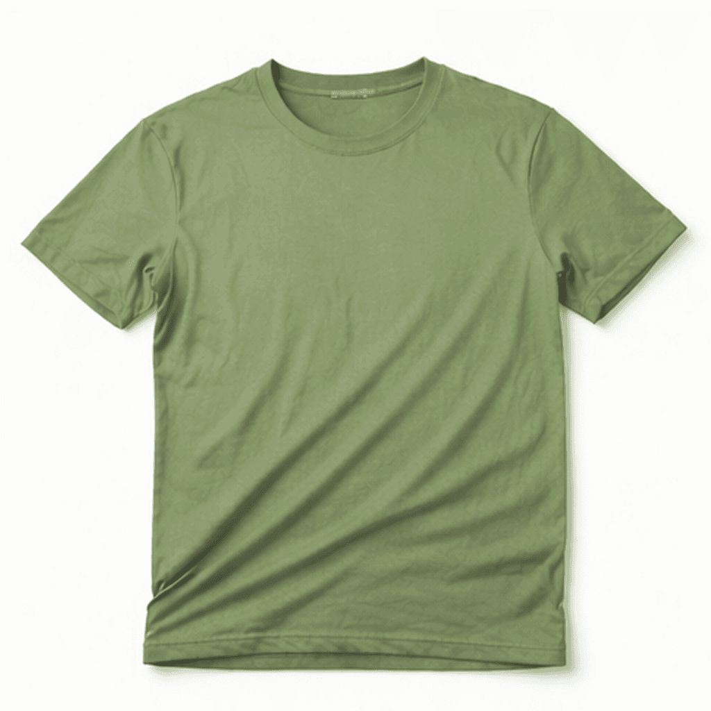 Army green tshirt - Image 2