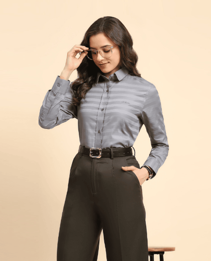 Pure Cotton Formal Shirt - Image 4